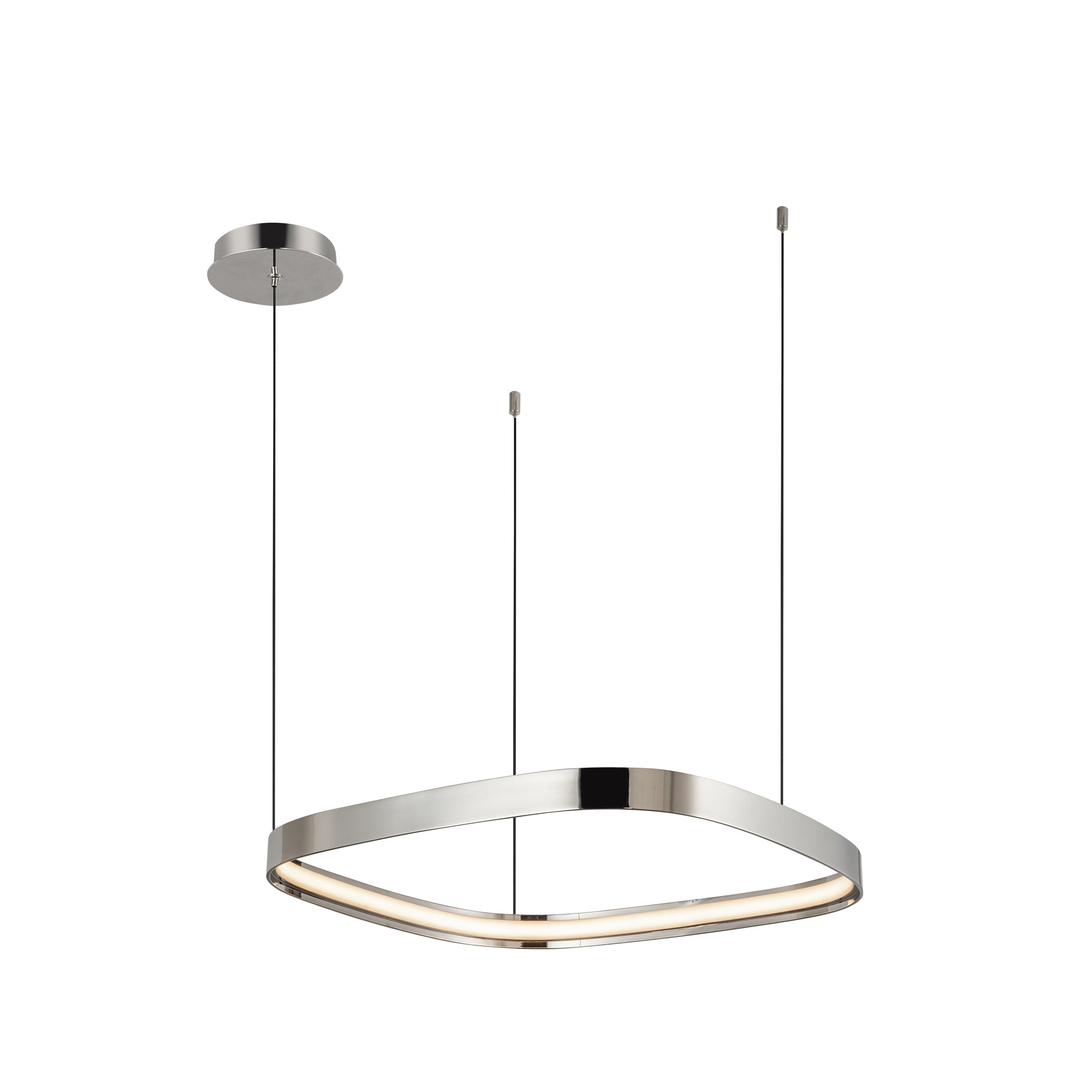 Yukon 19-in Brass Pendant