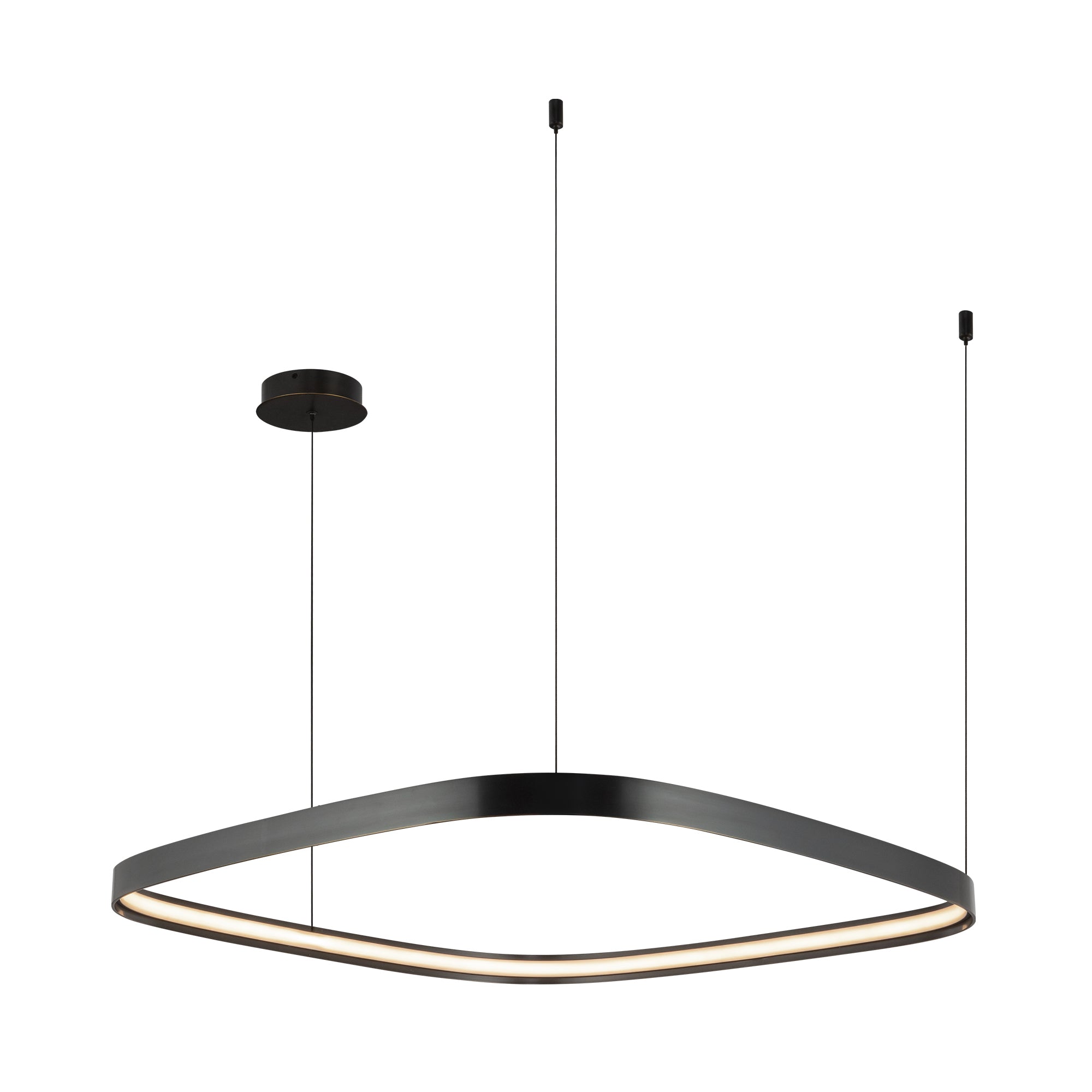 Yukon 31-in Brass Pendant