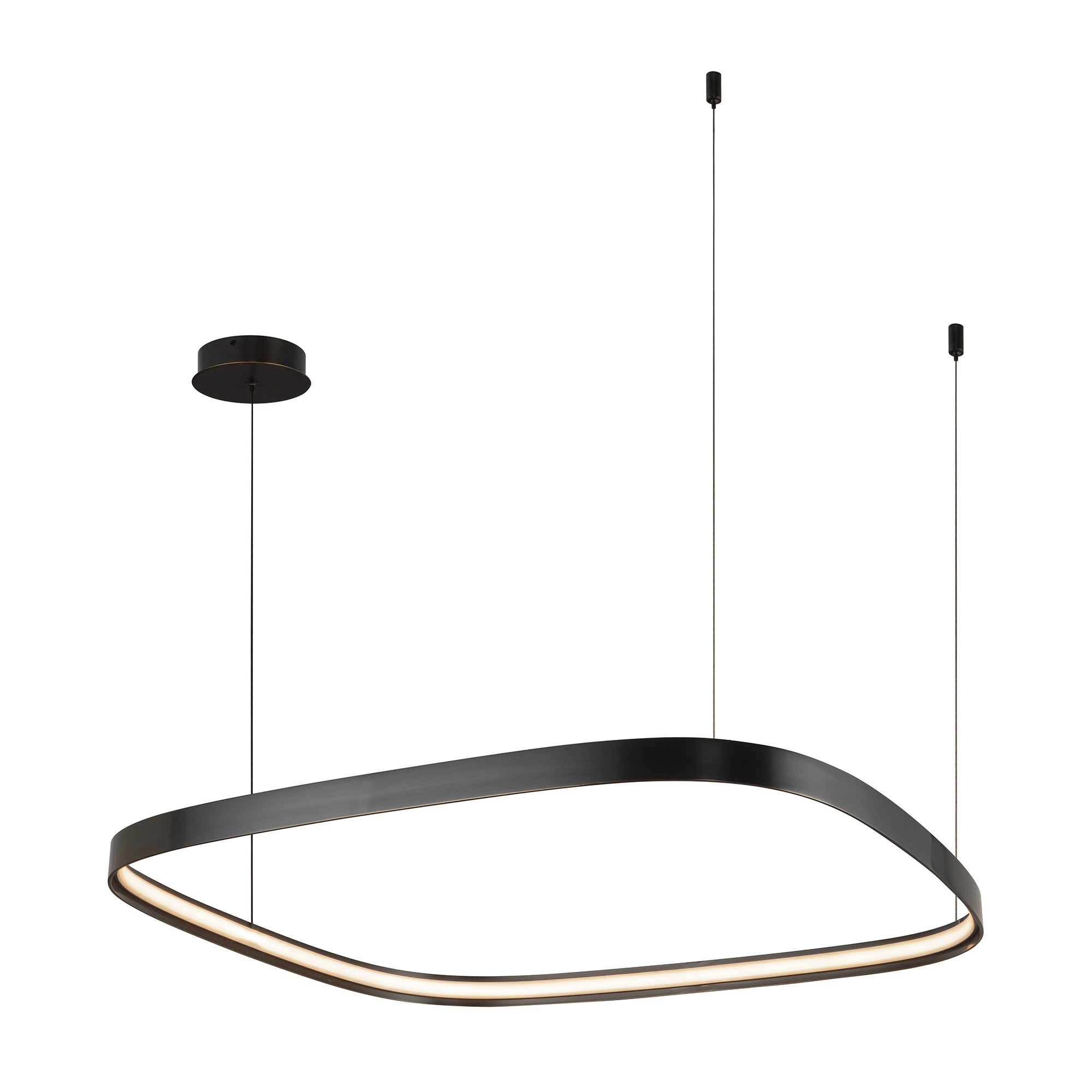 Yukon 31-in Brass Pendant