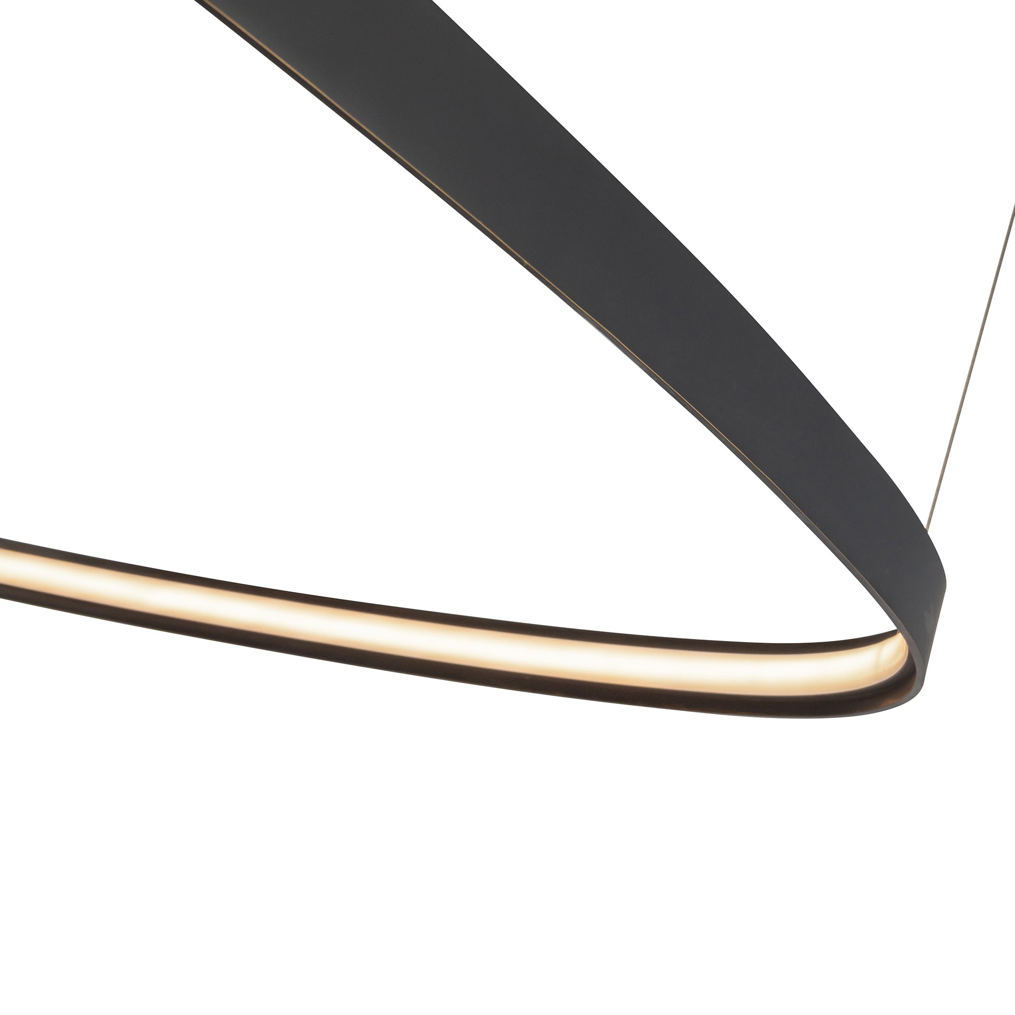 Yukon 40-in Brass Pendant