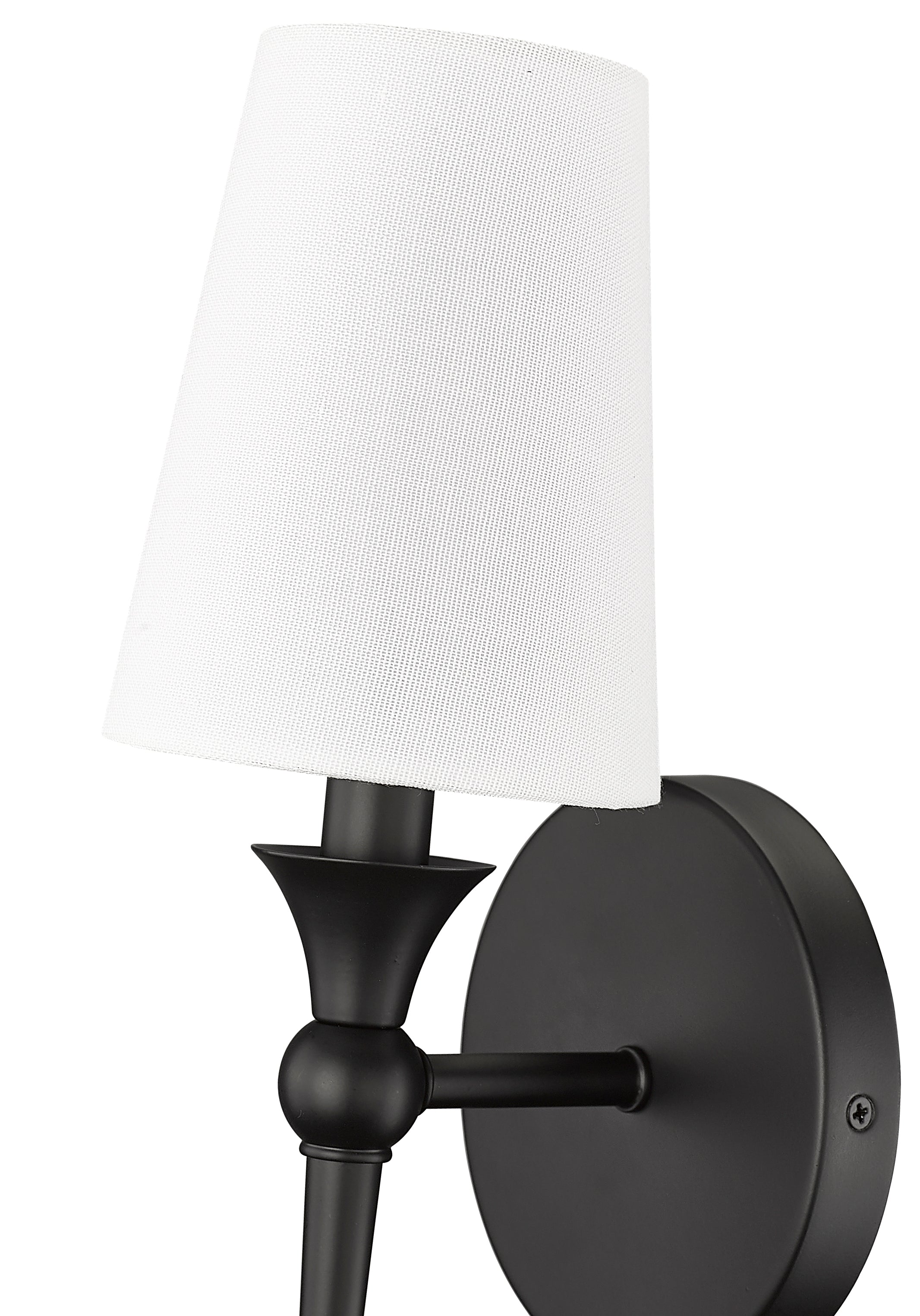 5'' Matte Black 1 Light Wall Sconce