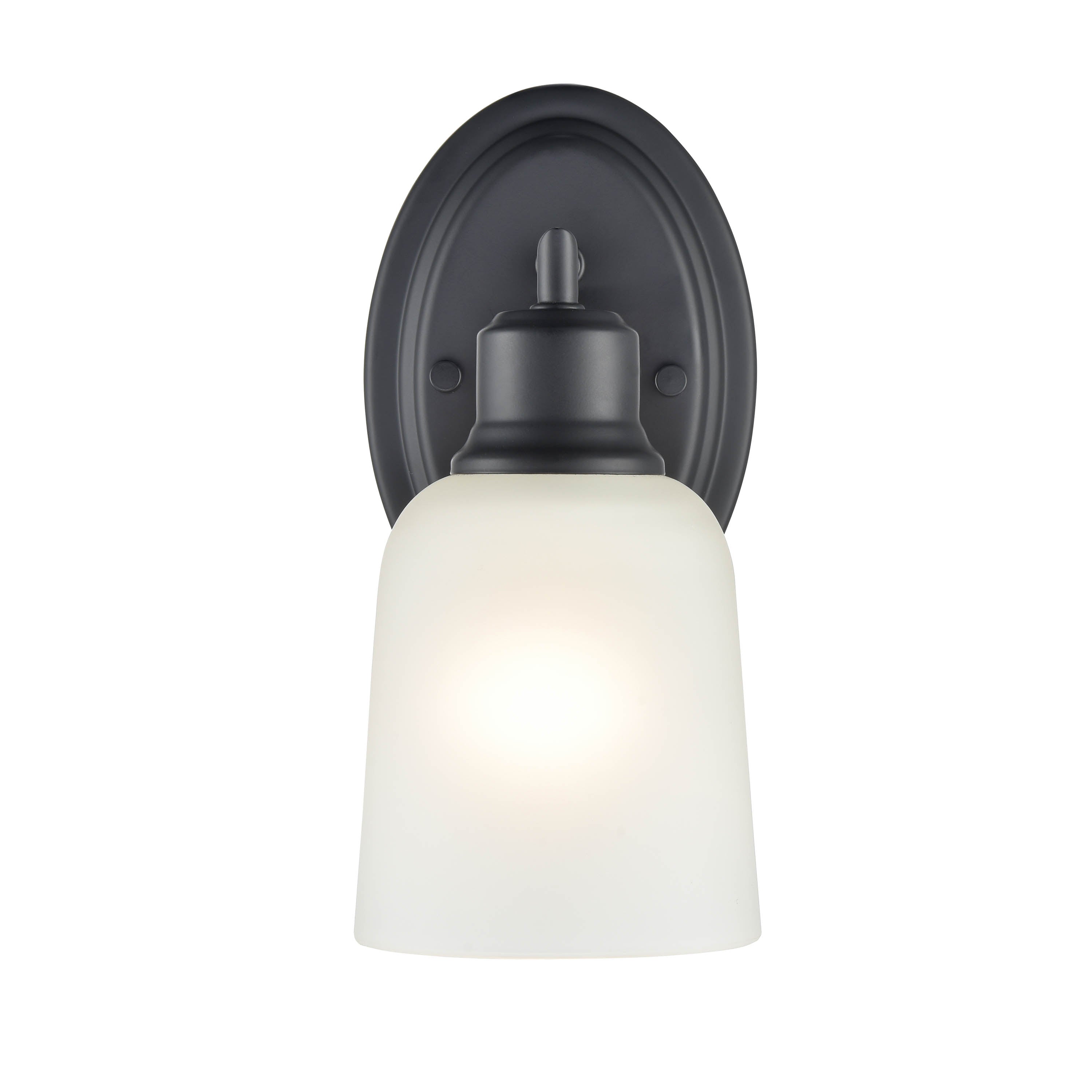 5'' Amberle Matte Black 1 Light Wall Sconce