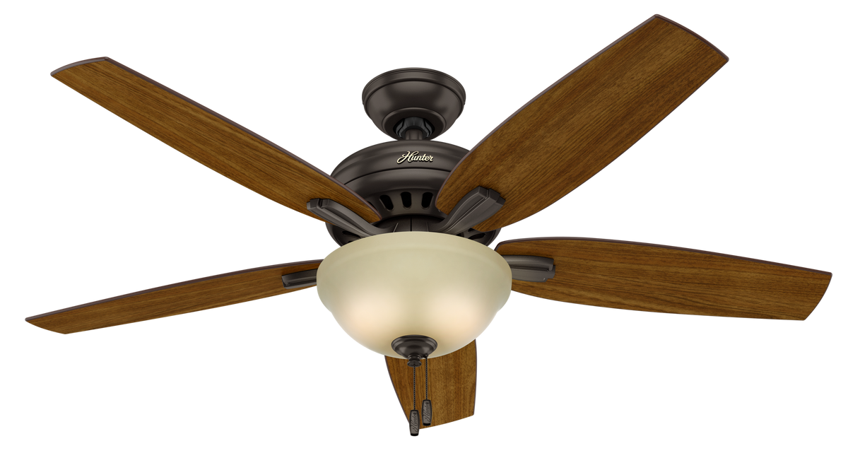 52 inch Newsome Premier Bronze Ceiling Fan with LED Light Kit