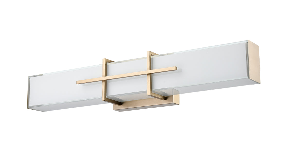 24'' Tocco Modern Gold Vanity Light