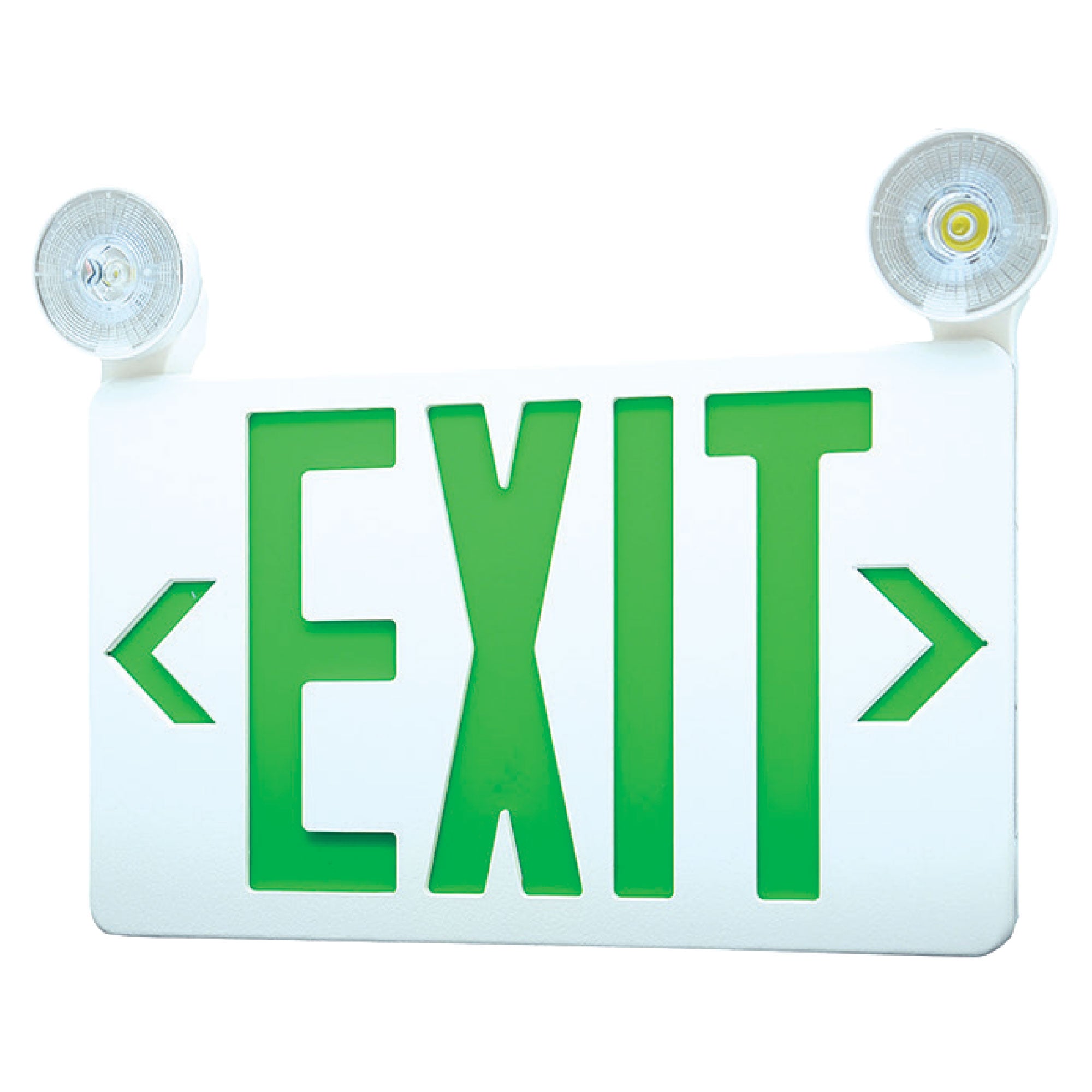 11.75-inch White Exit and Emergency Combo Light with 3W Output