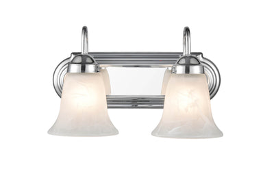 14'' Compana Chrome 2 Light Bath Vanity