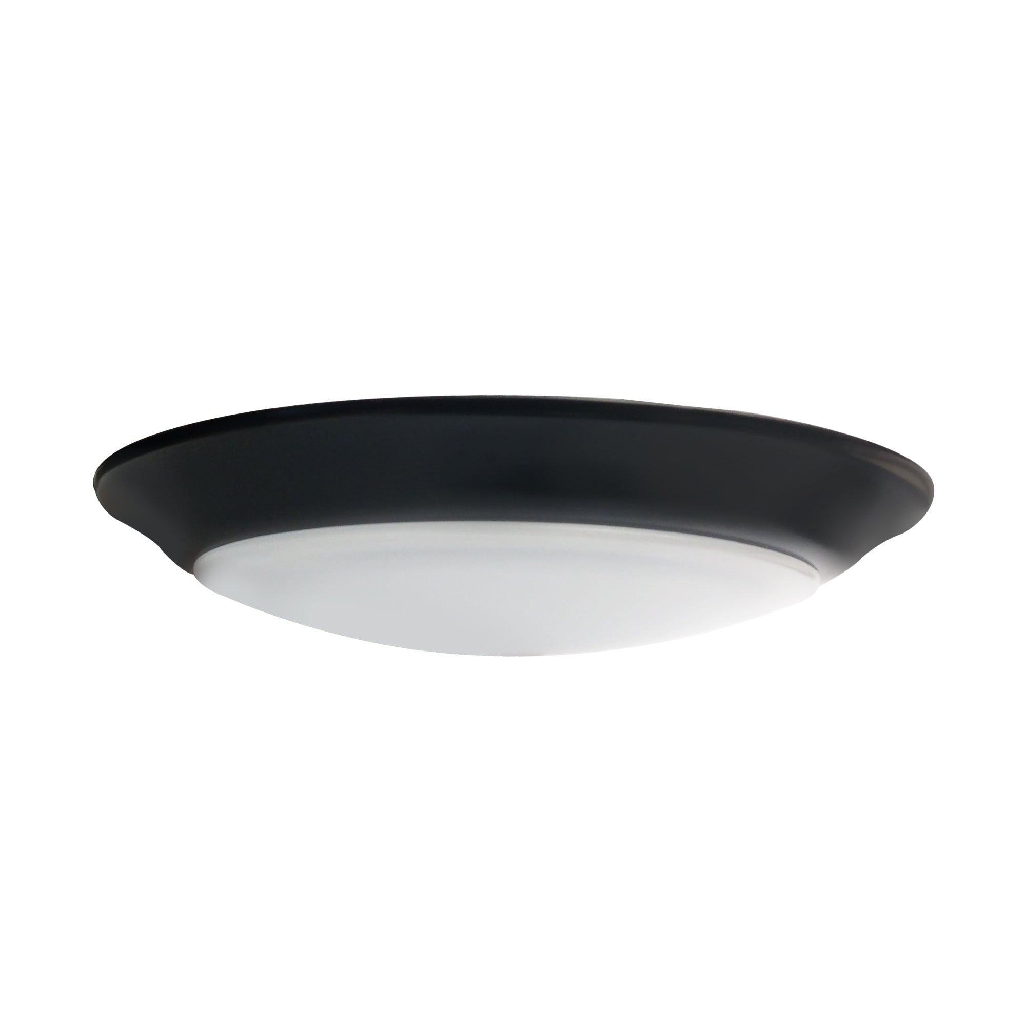 6-inch-White-Outdoor-Flush-Mount-Light-with-3000K-Light,-Frosted-Lens-and-12W-Output