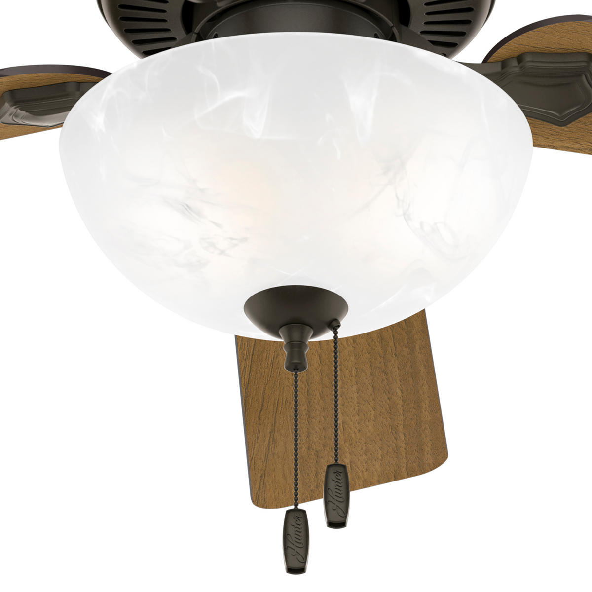 52 inch Swanson New Bronze Ceiling Fan with LED Light Kit and Pull Chain