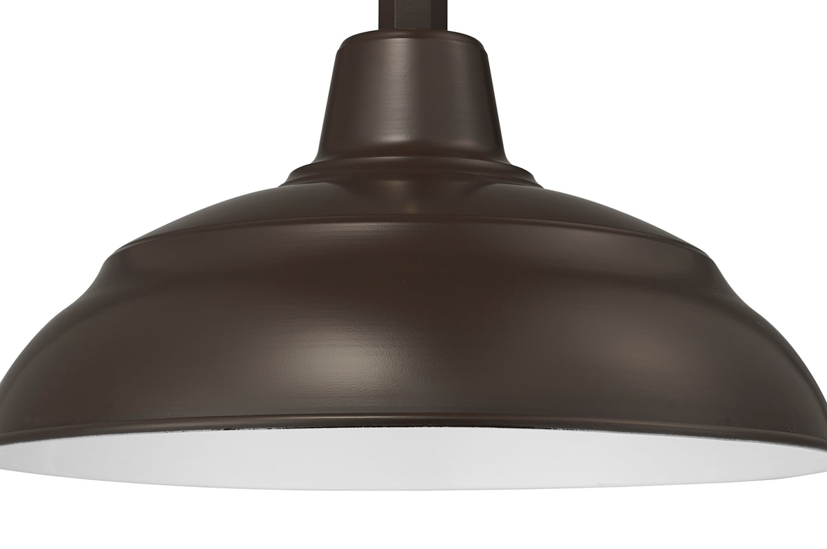 17-inch R Series Architectural Bronze Warehouse Shade