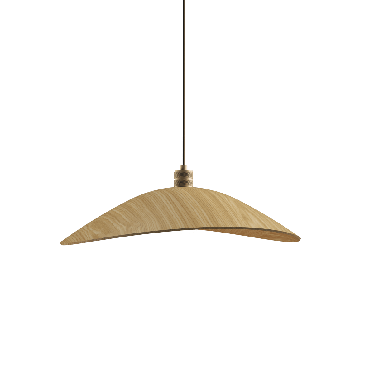5.51'' Contemporary Oyster Accord Pendant Light