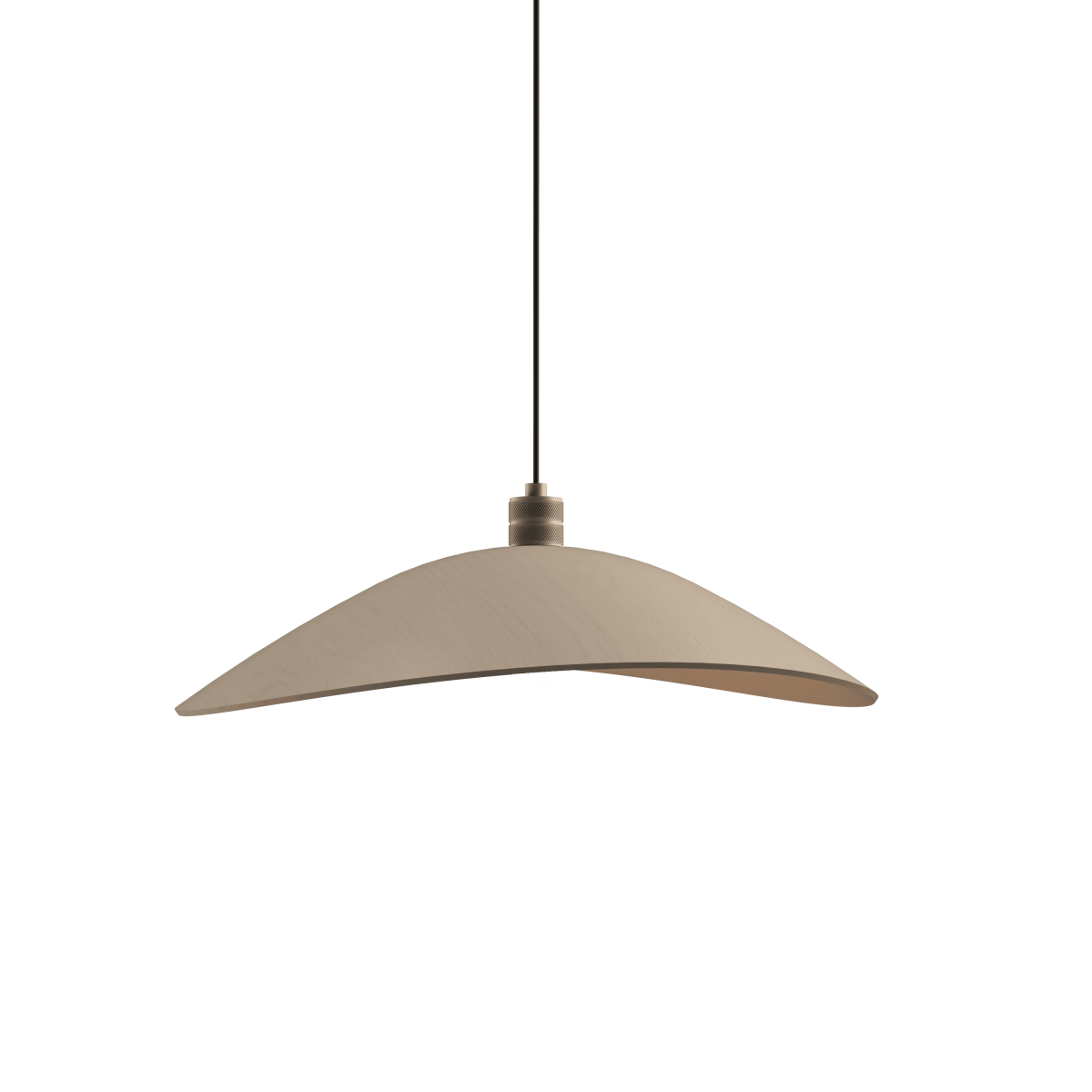 5.51'' Contemporary Oyster Accord Pendant Light
