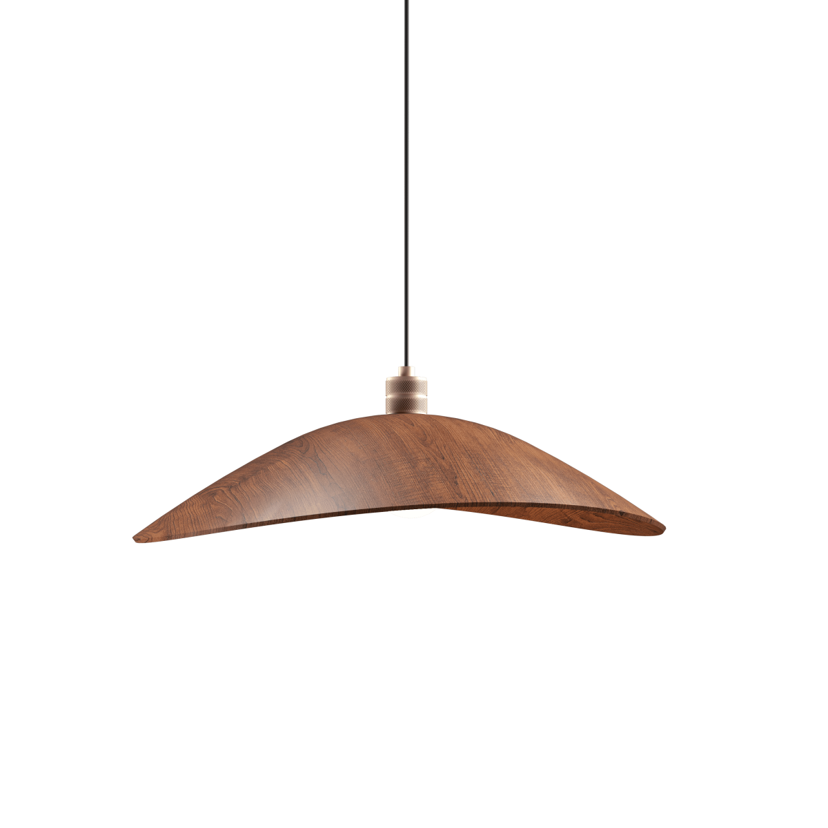 5.51'' Contemporary Oyster Accord Pendant Light