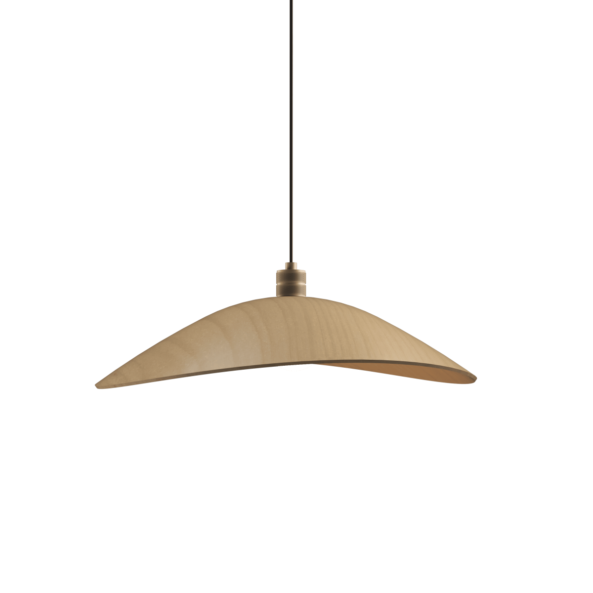 5.51'' Contemporary Oyster Accord Pendant Light