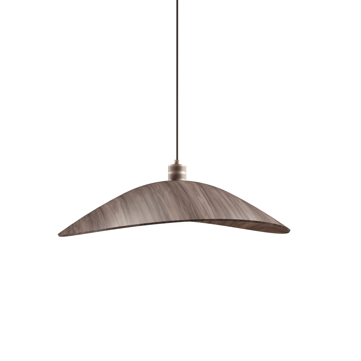 5.51'' Contemporary Oyster Accord Pendant Light