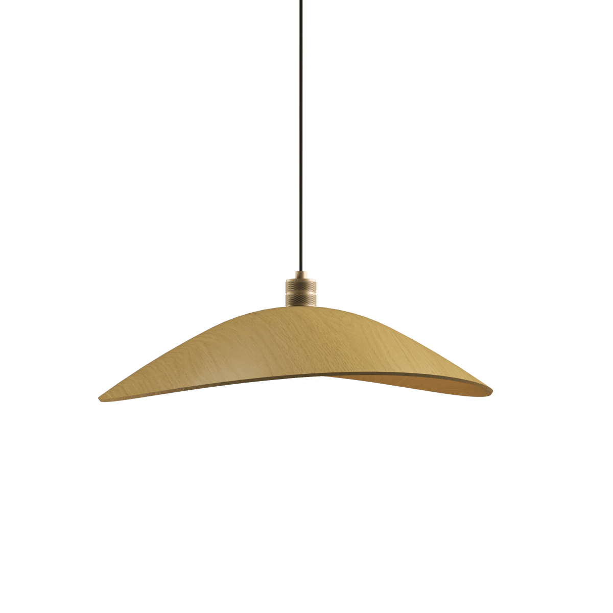 5.51'' Contemporary Oyster Accord Pendant Light
