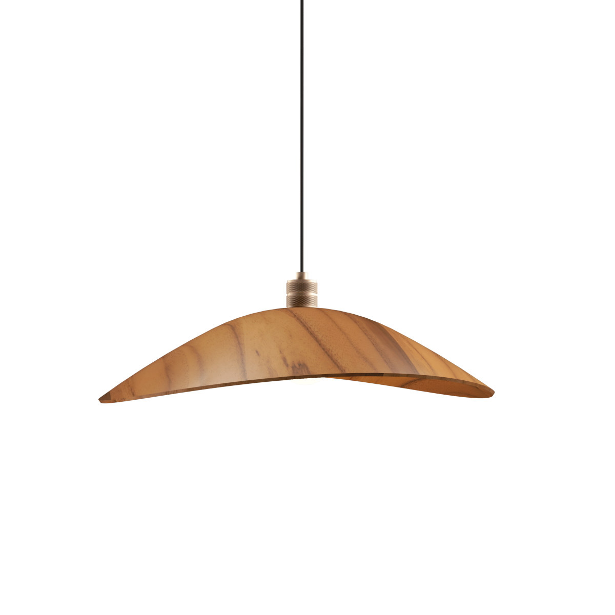 5.51'' Contemporary Oyster Accord Pendant Light