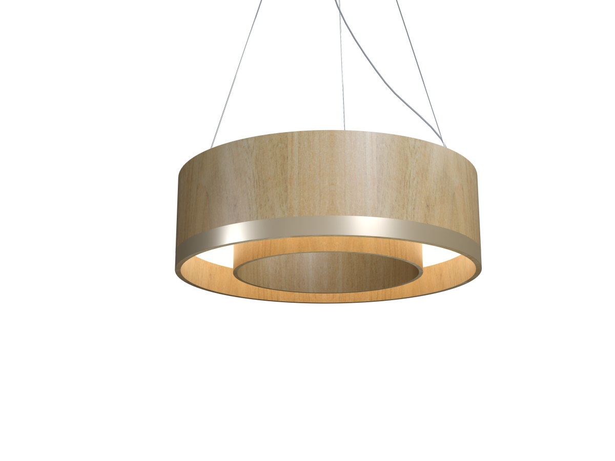 9.84'' Modern Cylindrical LED Accord Pendant Light