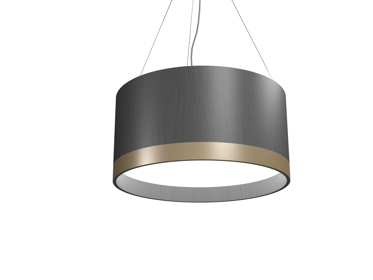 9.84'' Elegant Cylindrical LED Accord Pendant Light