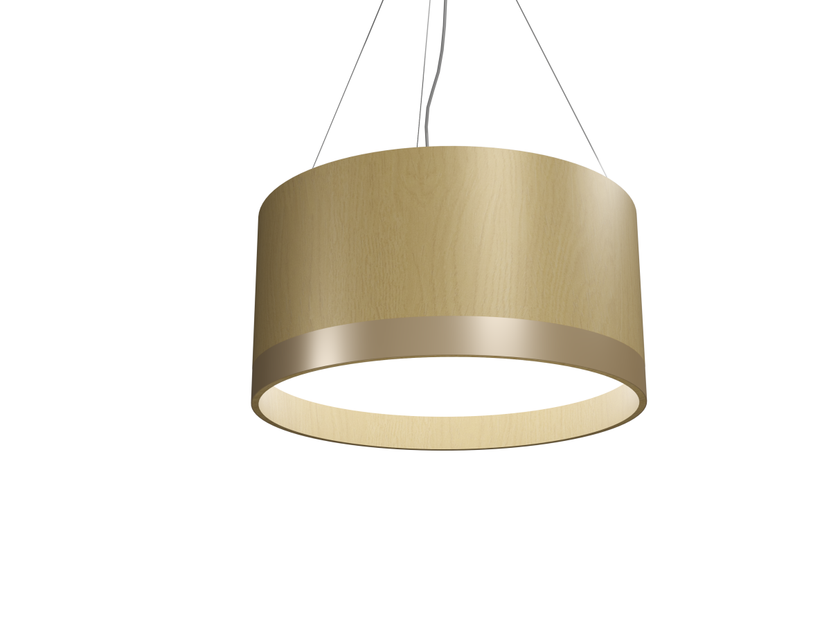 9.84'' Handcrafted Cylindrical Accord Pendant Light