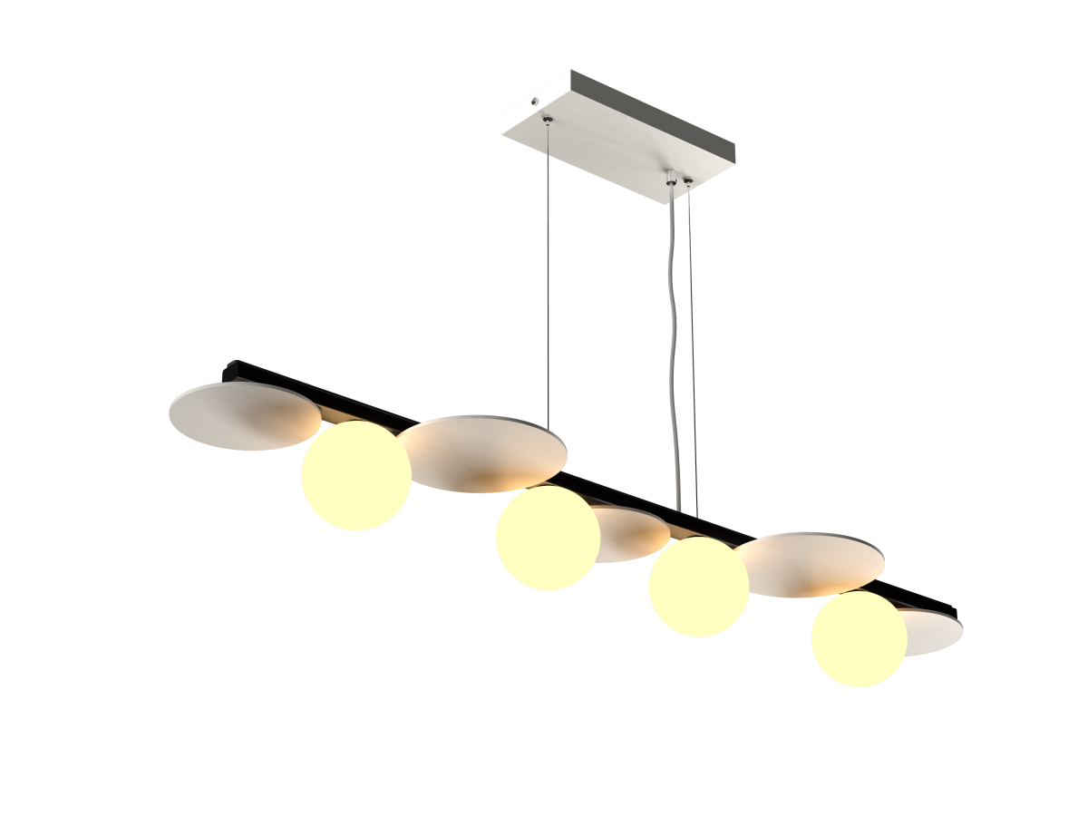 5.91'' Contemporary Luna Accord Pendant Light