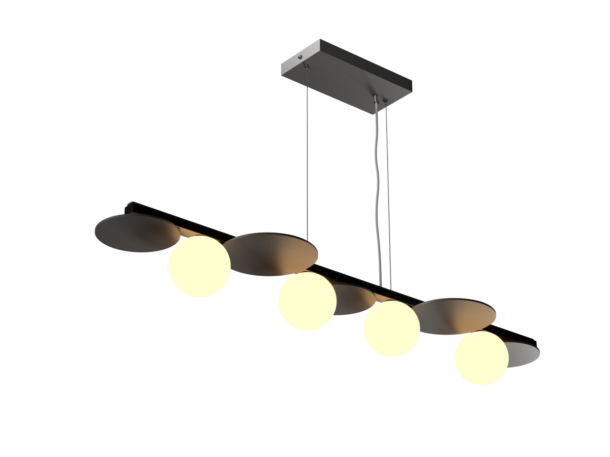 5.91'' Contemporary Luna Accord Pendant Light