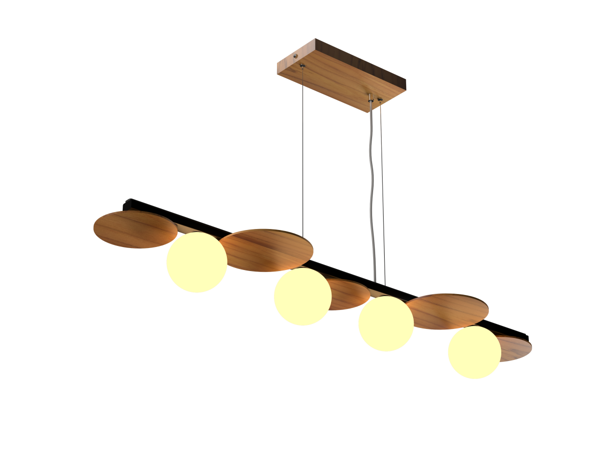 5.91'' Contemporary Luna Accord Pendant Light