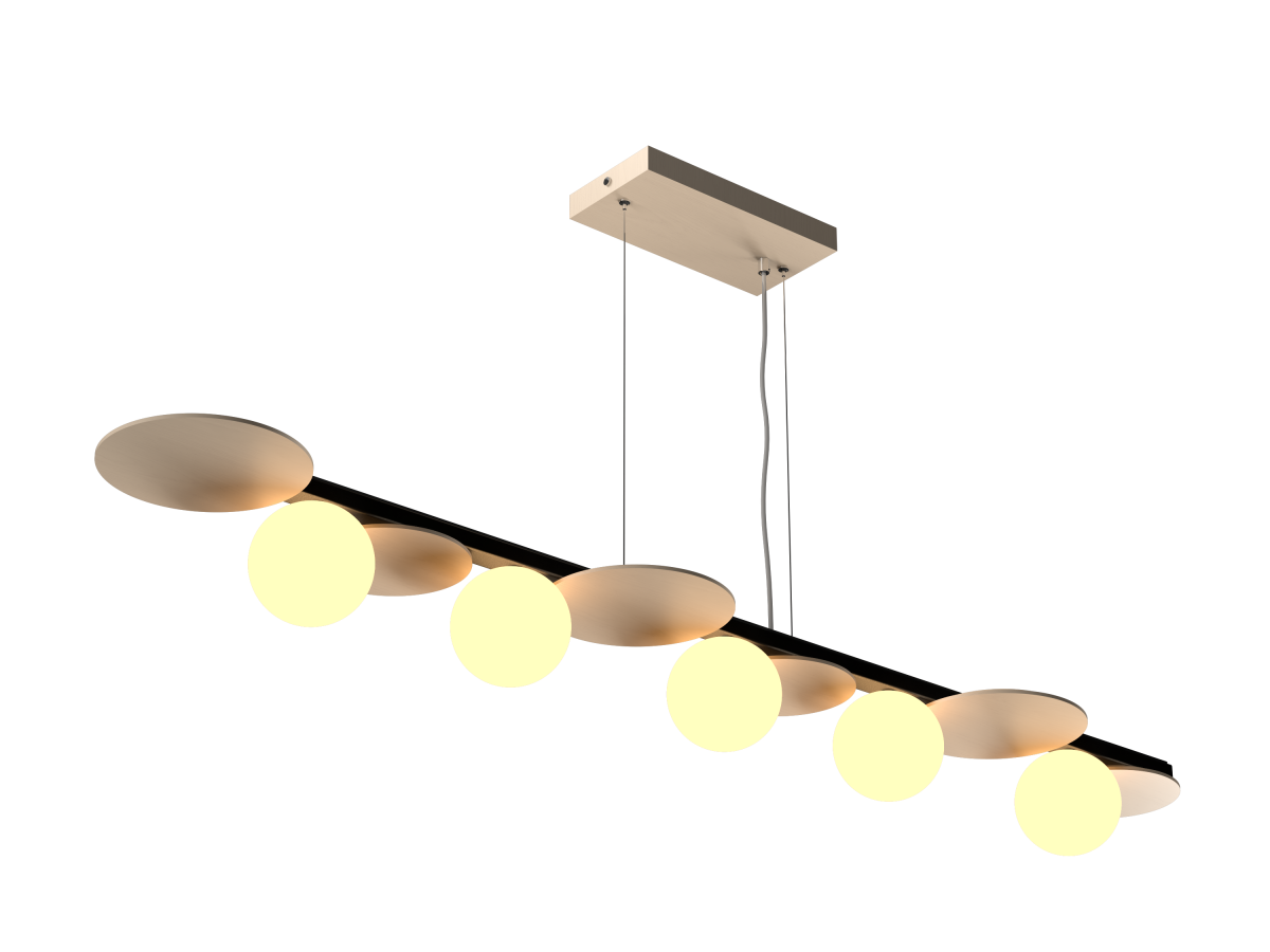5.91'' Modern Luna Accord Pendant Light