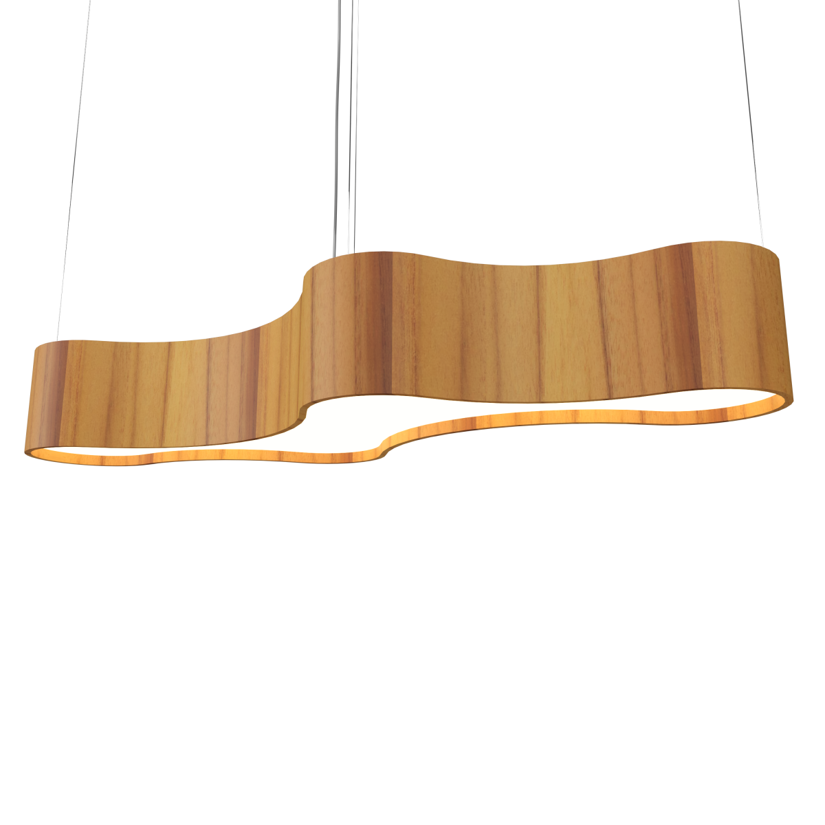 6.69'' Designer Organic LED Accord Pendant Light
