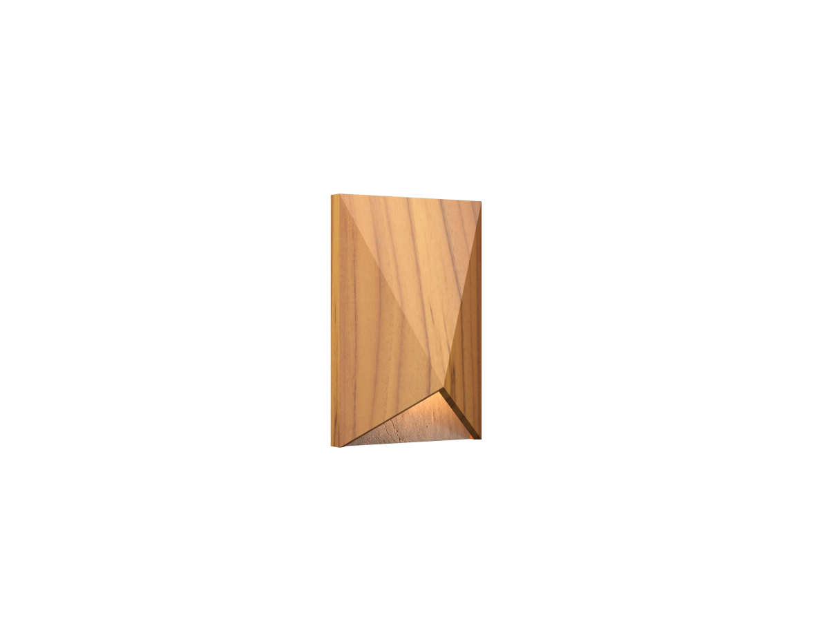 9.84'' Minimalist Facet Accord Wall Lamp Light