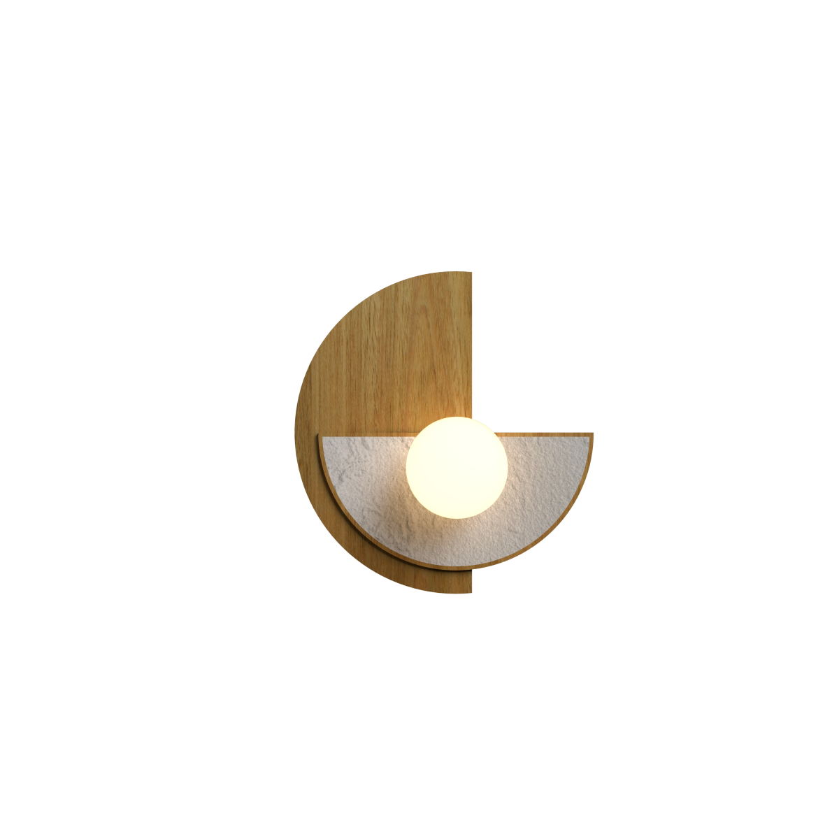 15.75'' Designer Petra Accord Wall Lamp Light