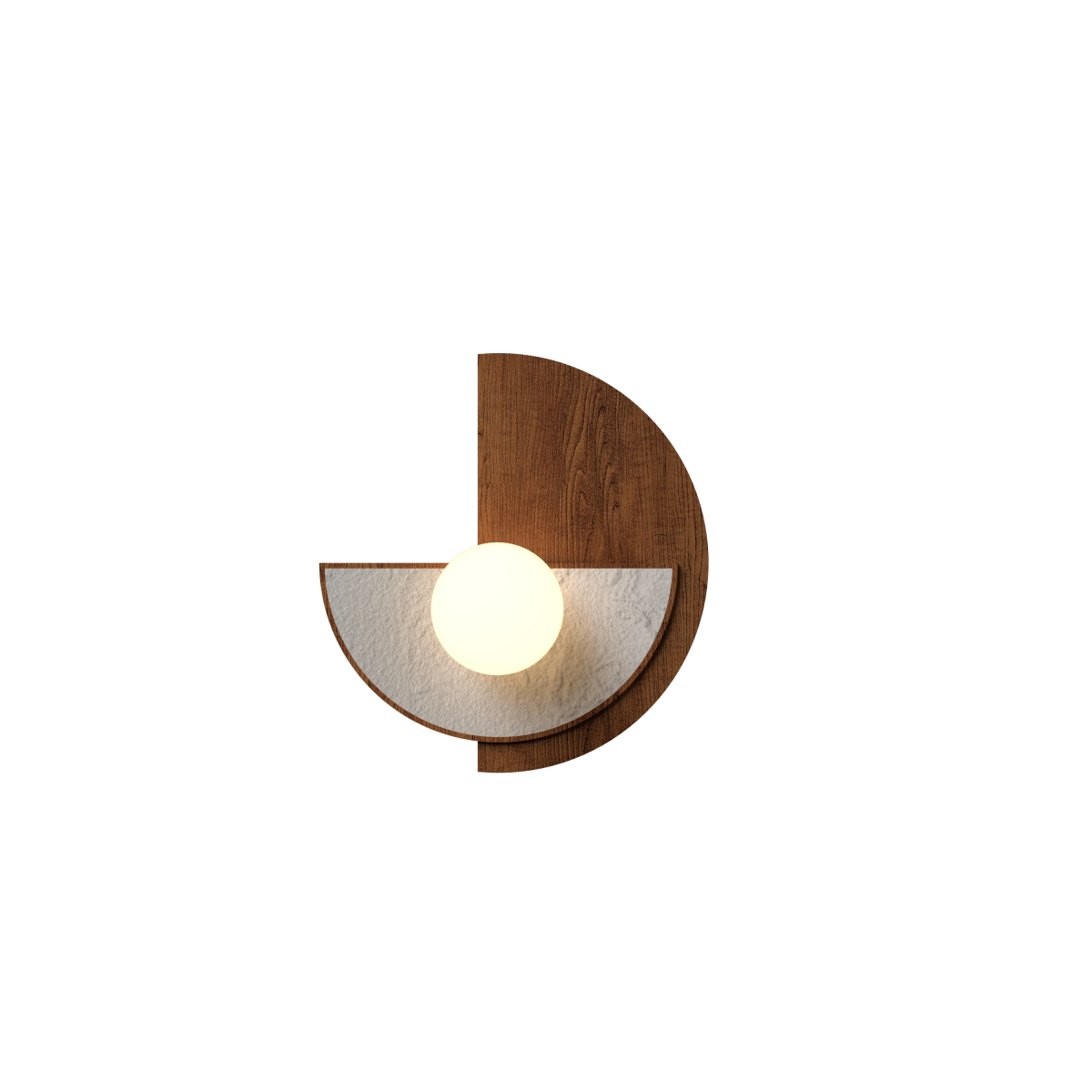 13.78'' Handcrafted Petra Accord Wall Lamp Light