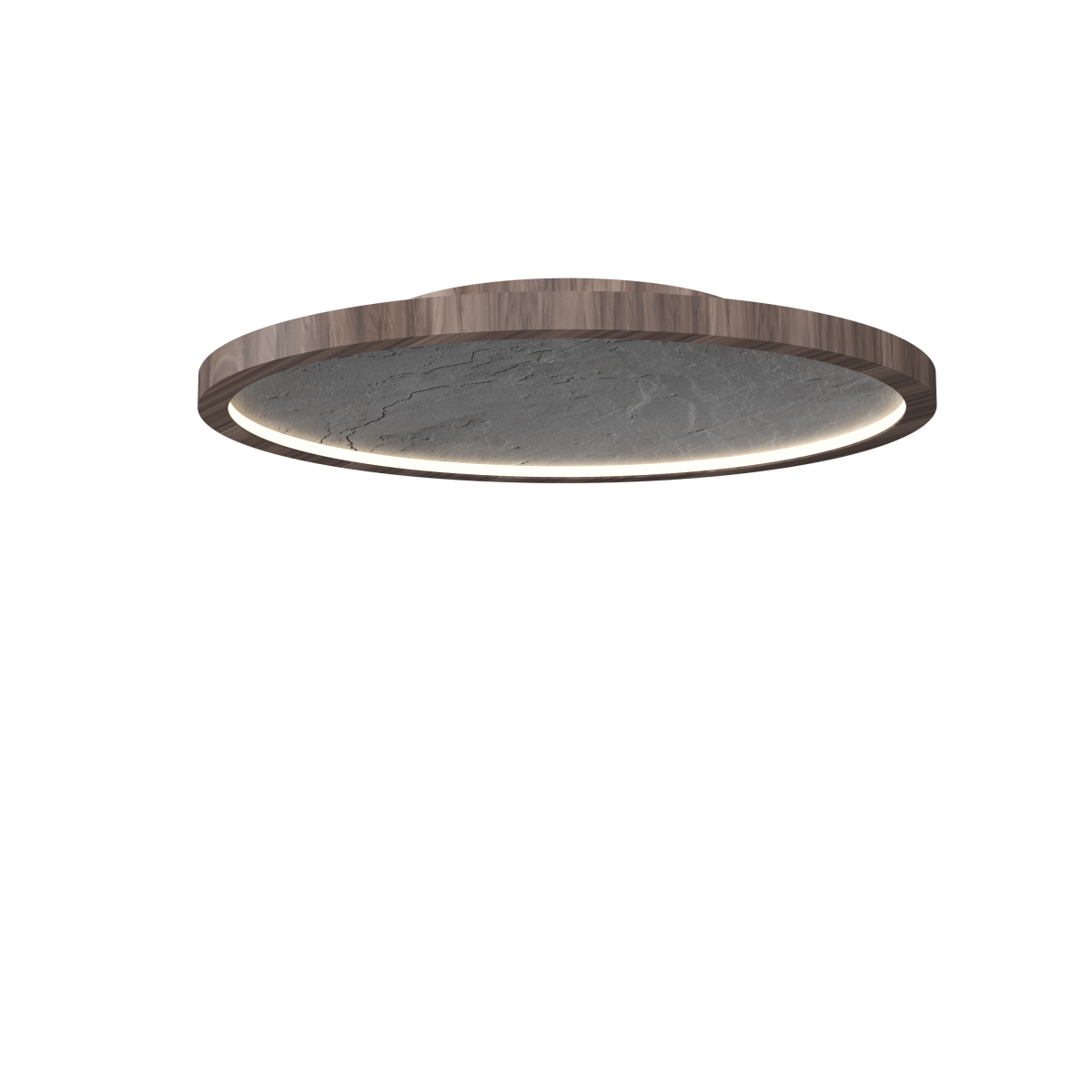 3.54'' Minimalist Petra LED Accord Flush Mount Light
