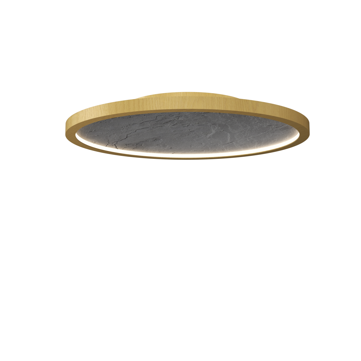 3.54'' Minimalist Petra LED Accord Flush Mount Light