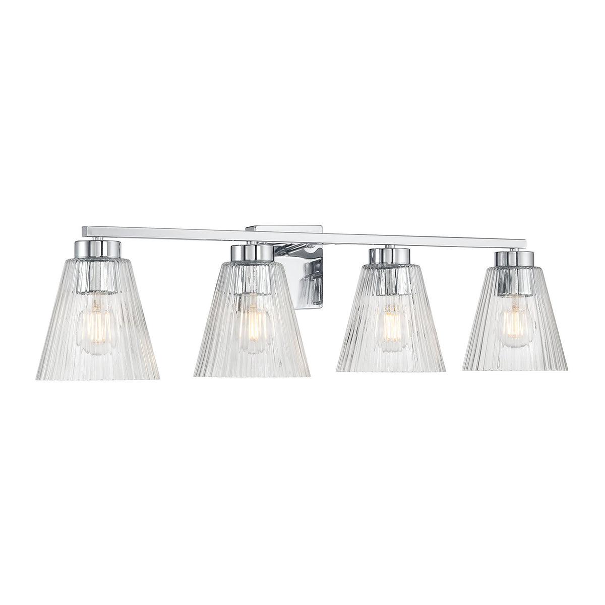 31.75'' Riville Chrome 4 Light Bath Vanity