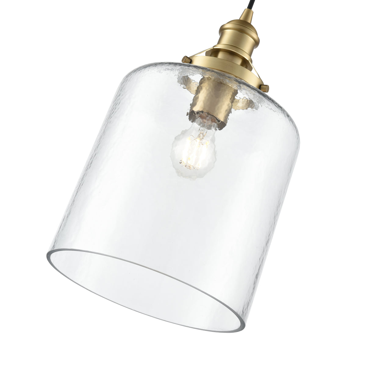 15.75'' Khrisa Vintage Brass 1 Light Pendant