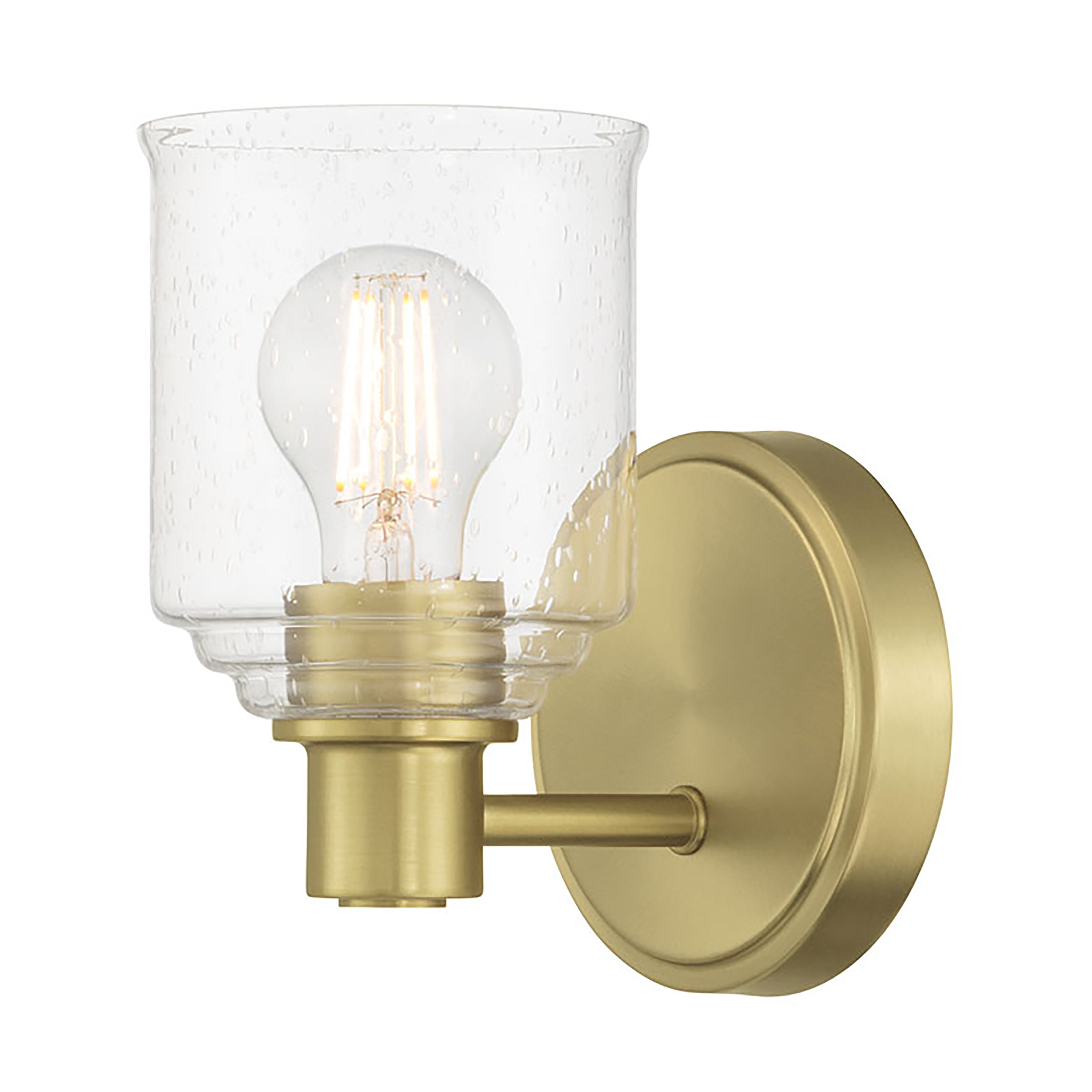5'' Vessair Vintage Brass 1 Light Wall Sconce