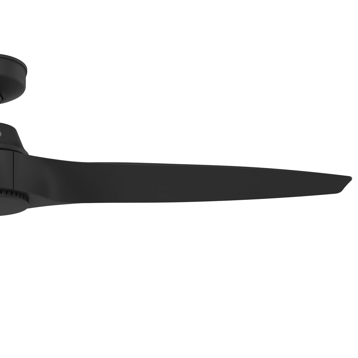 60 inch Mosley ENERGY STAR® Matte Black Damp Rated Ceiling Fan and Wall Control