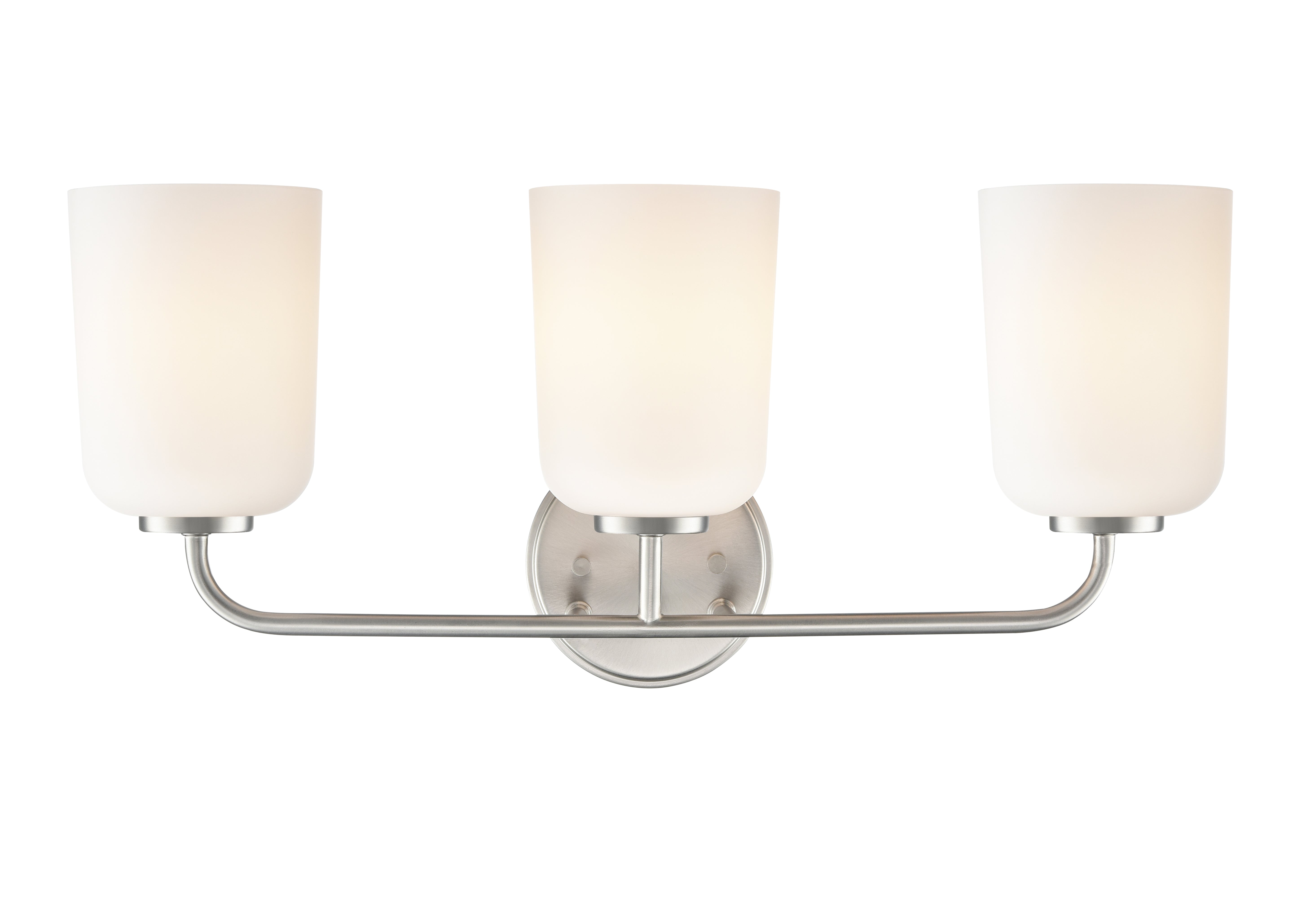 22'' Laphia Brushed Nickel 3 Light Bath Vanity