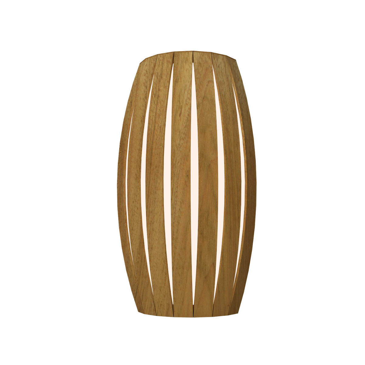 13.78'' Contemporary Barrel Accord Wall Lamp Light