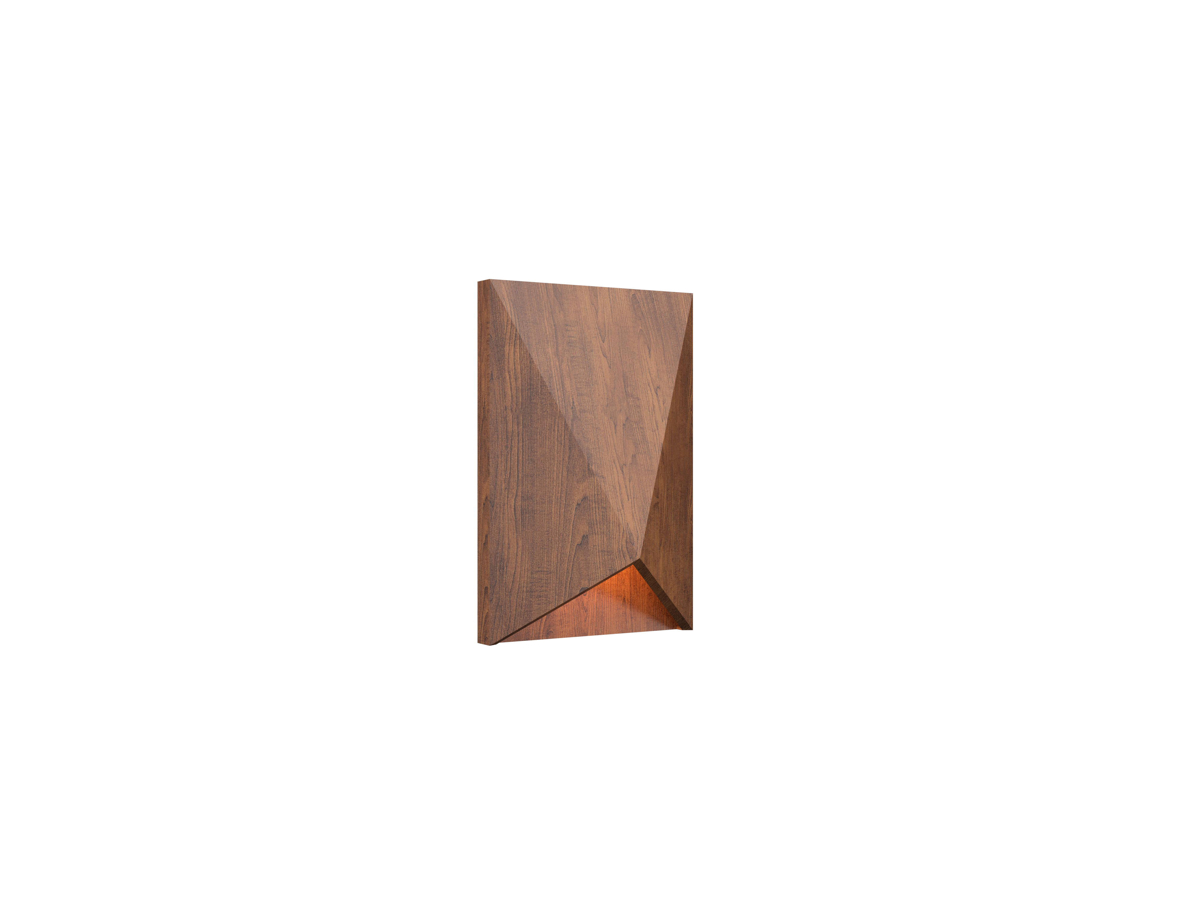 9.84'' Contemporary Facet Accord Wall Lamp Light