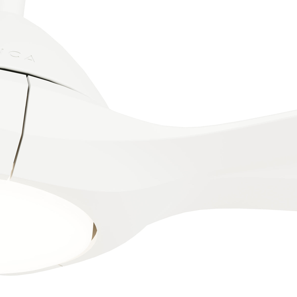 Casablanca 56 inch Surea ENERGY STAR® Fresh White Damp Rated Ceiling Fan with LED Light Kit and Wall Control and Handheld Remote