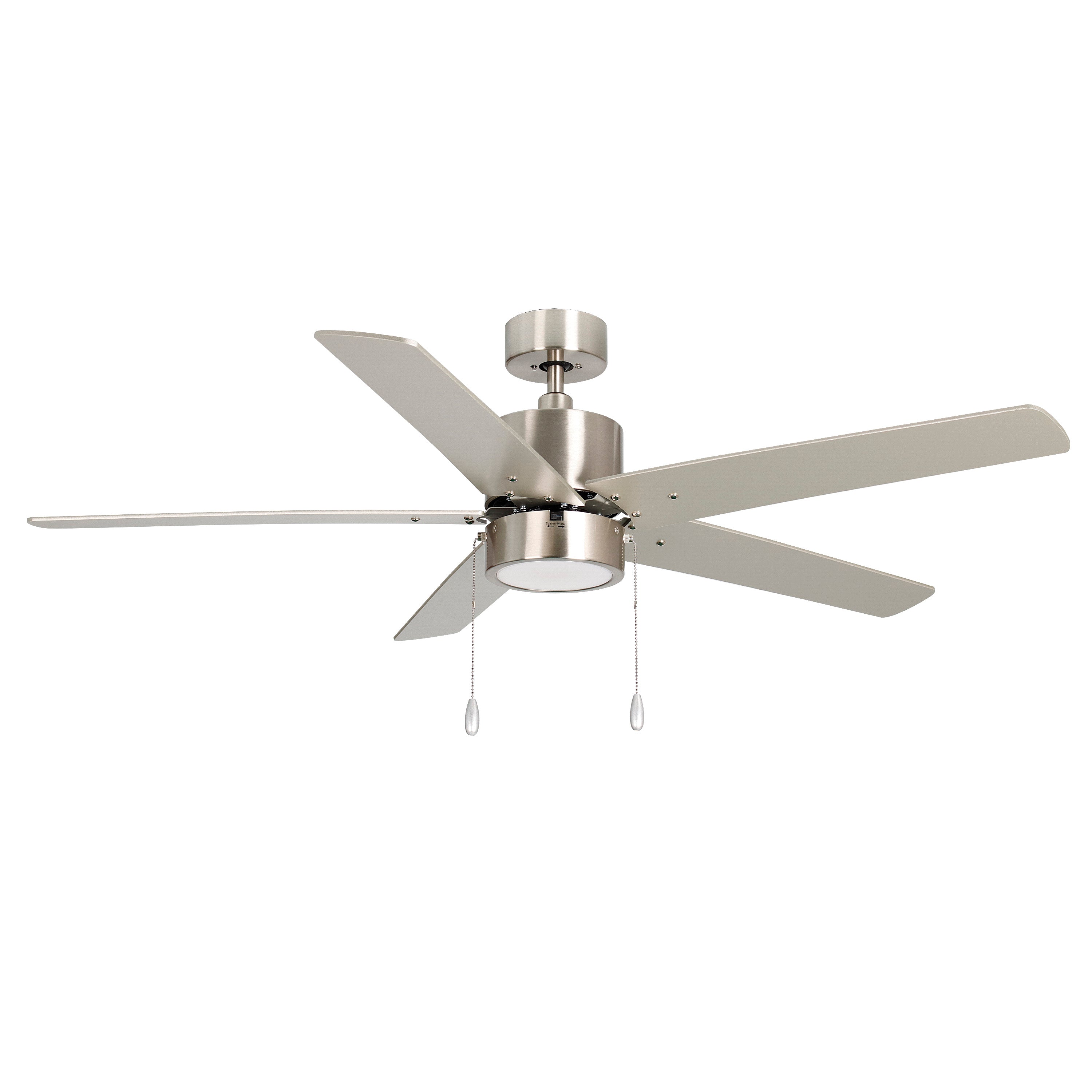 52 Inch Aldea VI AC Brushed Nickel Indoor Ceiling Fan