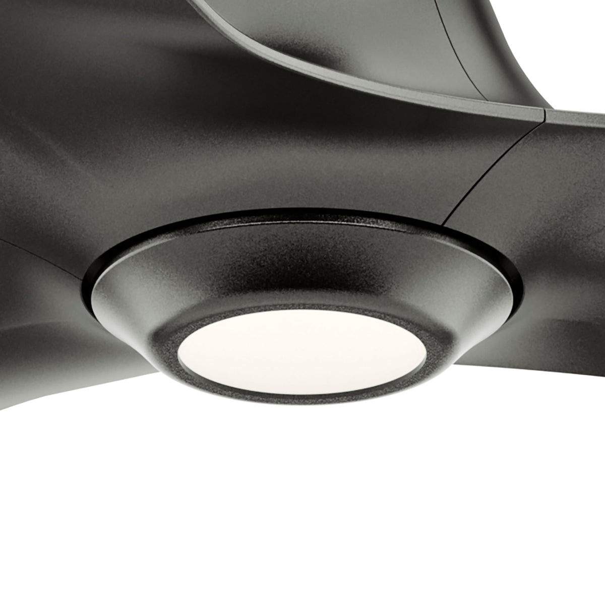 Casablanca 60 inch Stingray ENERGY STAR® Granite Damp Rated Ceiling Fan with LED Light Kit and Handheld Remote