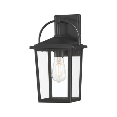 7'' Strathden Powder Coated Black 1 Light Lantern