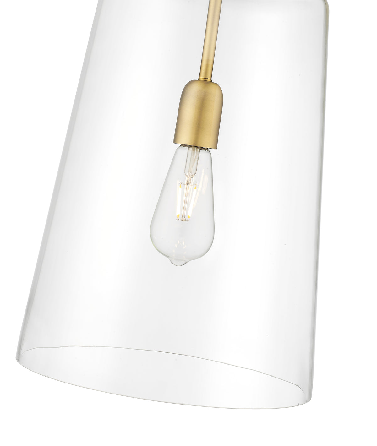 22.25'' Lolla Vintage Brass 1 Light Pendant