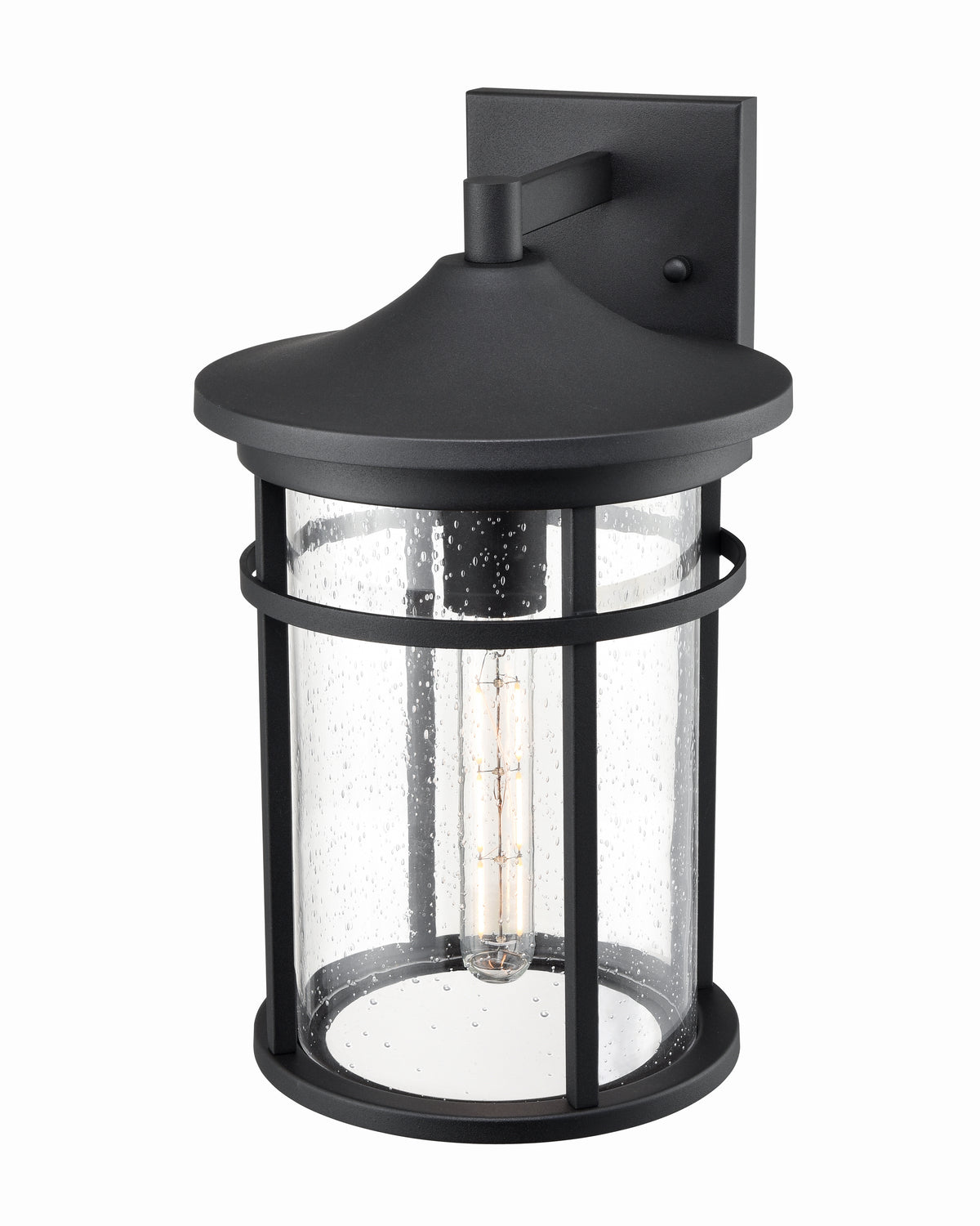 9'' Namath Textured Black 1 Light Wall Sconce