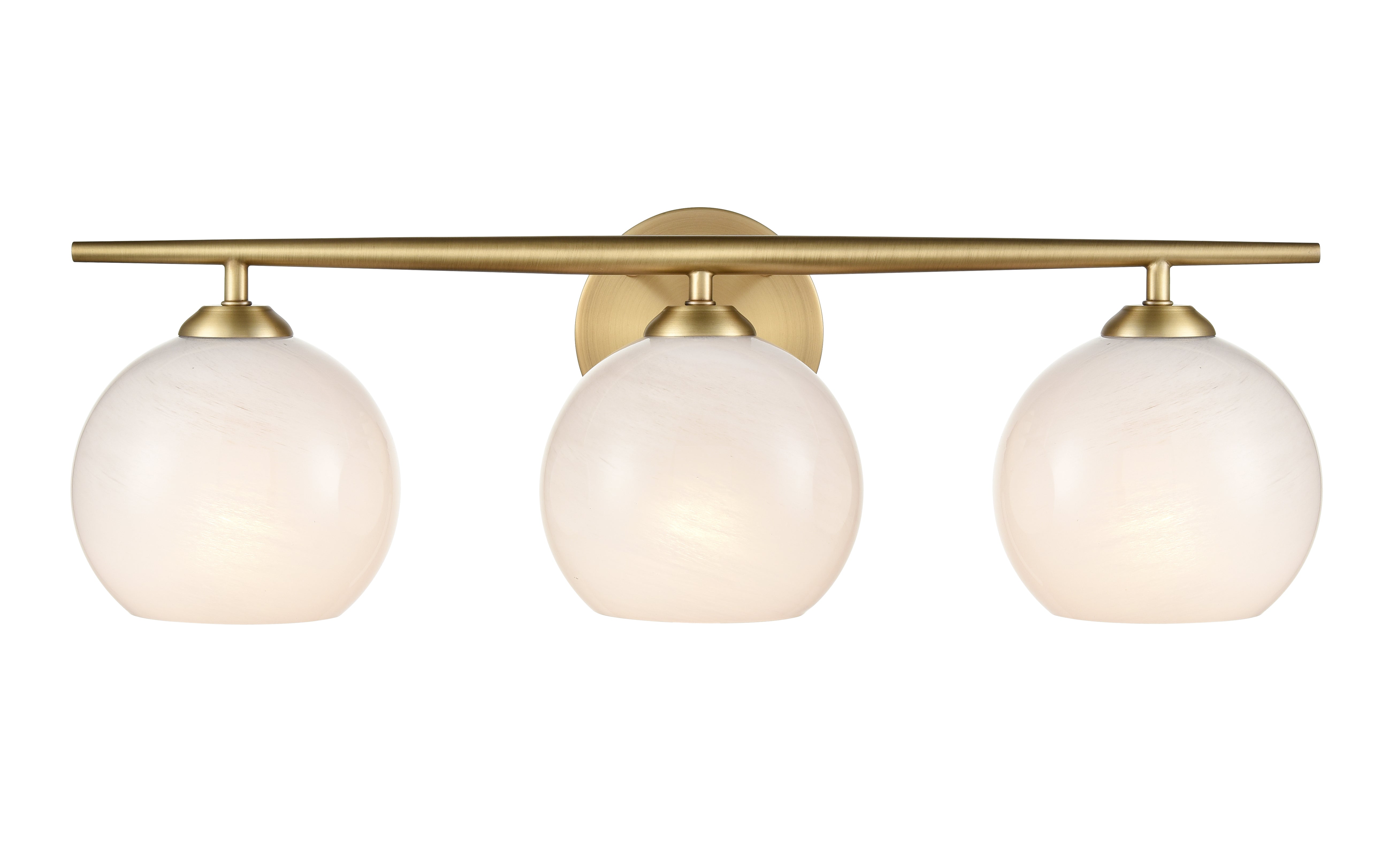 24'' Kimorra Vintage Brass 3 Light Bath Vanity