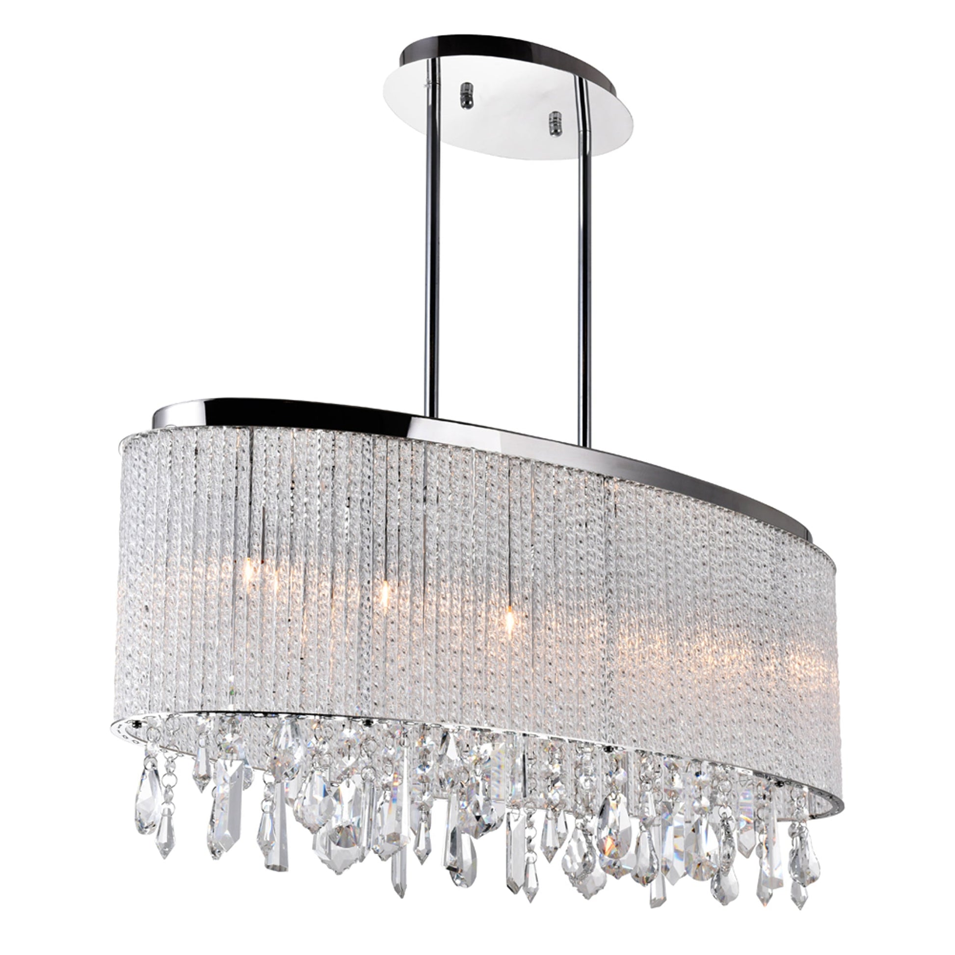 Benson 5 Light Chrome Chandelier