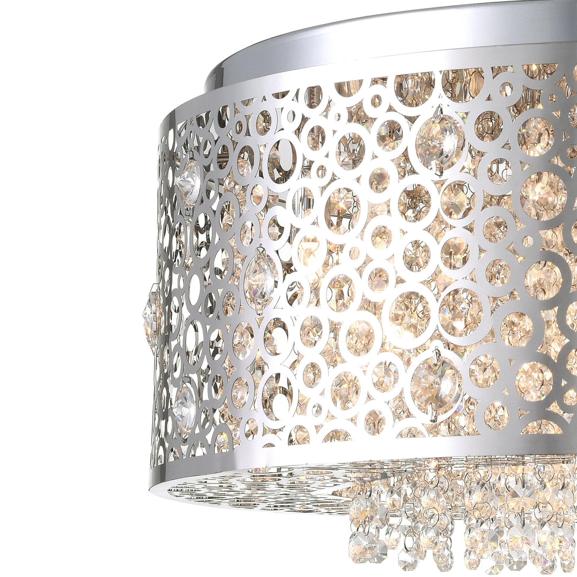 Bubbles 11 Light Chrome Chandelier