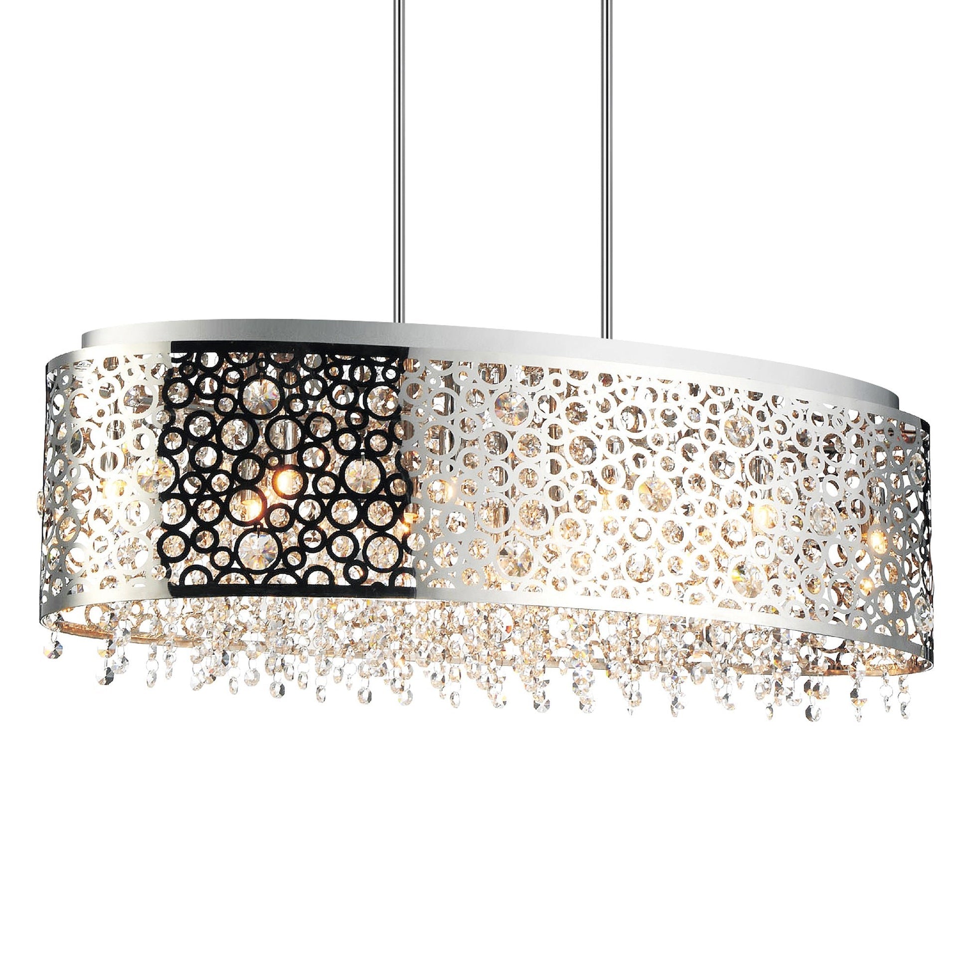 Bubbles 11 Light Chrome Chandelier
